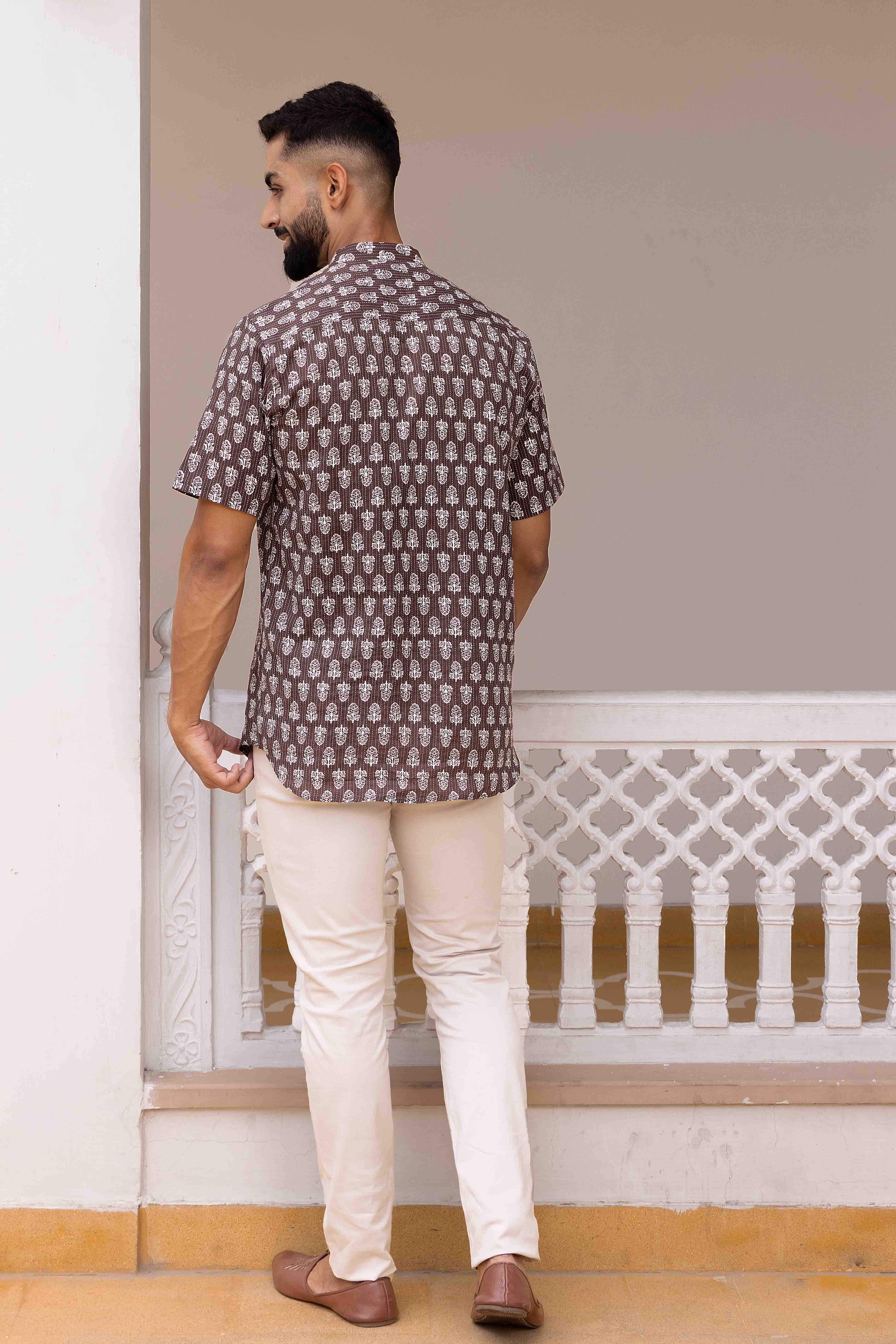 Block Printed Cotton Shirt kurta